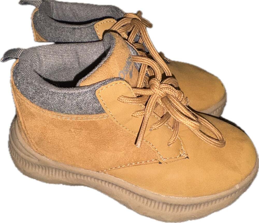 OshKosh B'gosh Stanton Tan Toddler Boots Size 10M